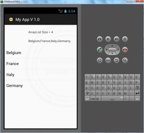 Android and ArrayList (Java) Android and ArrayList (Java)