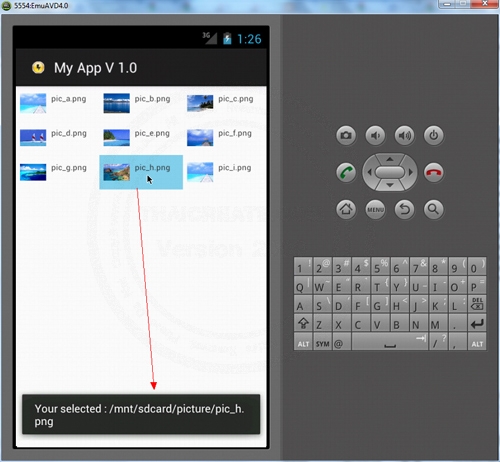Android Image SD Card GridView Android Image SD Card GridView