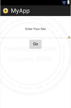 Android open Web URL in Web Browser (WebView Widgets)