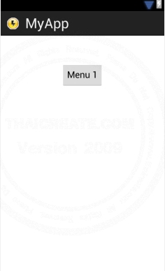 Android Context Menu Android Context Menu