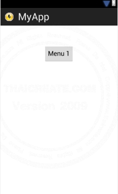 Android Context Menu