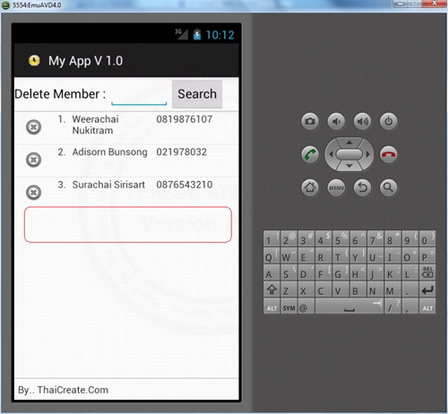 Android Delete data in Web Server Database Android Delete data in Web Server Database