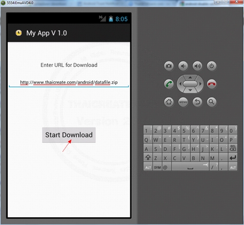 Android Download Save file from Server