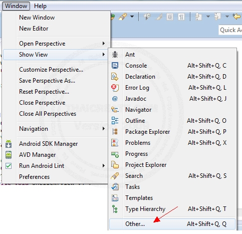 การใช้งาน Debugging (LogCat) ในการเขียน Android บนโปรแกรม Eclipse IDE ...