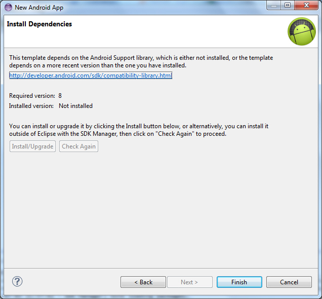 creating a new java project for android using eclipse... สร้างโปรเจค Android Create New Project บนโปรแกรม Eclipse (Android Project)