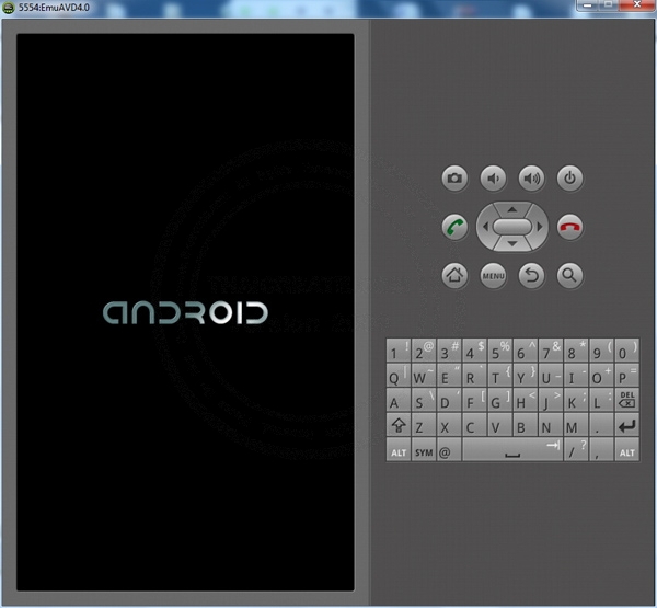 Android Eclipse Run AVD Emulator