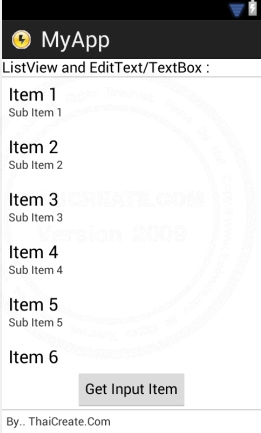 Android EditText or Textbox in ListView Android EditText or Textbox in ListView