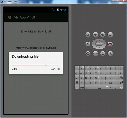 ProgressBar (Horizontal) - Android Widgets ProgressBar (Horizontal) - Android Widgets