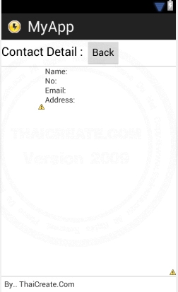 Android People Contact List Android People Contact List
