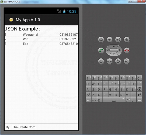 Android JSON Retrieving Data from URL Android JSON Retrieving Data from URL