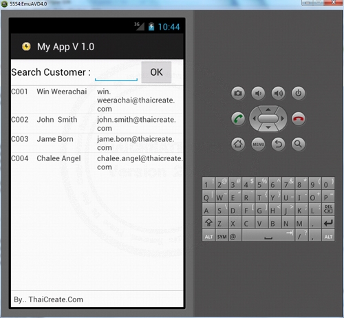 Android Get Result  data from Server via Web Service (JSON)