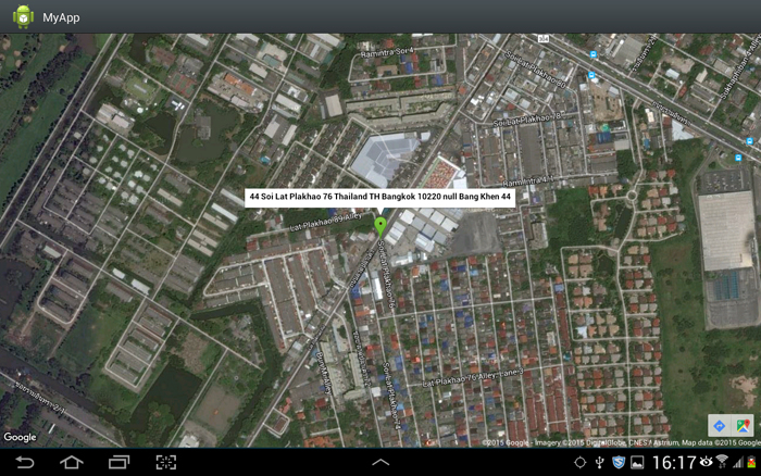 Android Google Map : Get Address Name from Latitude and Longitude Android Google Map : Get Address Name from Latitude and Longitude