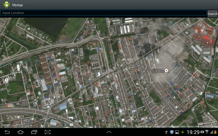 Android Google Map : Search and Find Location