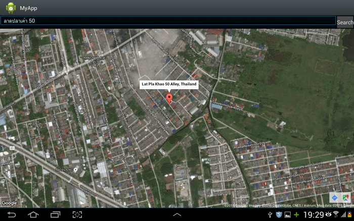 Android Google Map : Search and Find Location