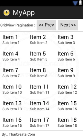 Android GridView Padding and Pagination Android GridView Padding and Pagination