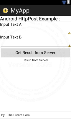 Android HttpPost Android HttpPost