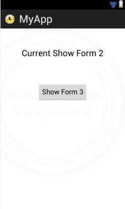 Android Intent (Show/Hide) Activity Android Intent (Show/Hide) Activity