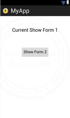 Android กับ setContentView() ควบคุมการแสดงผล XML Layout ของแต่ล่ะ Activity