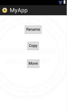 Android Rename Move Copy file in SD Card (Java Android)