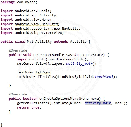 Android Basic Java Syntax
