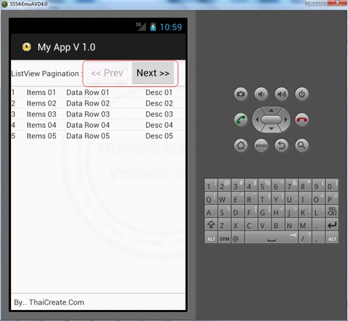 Android ListView Padding and Pagination Android ListView Padding and Pagination