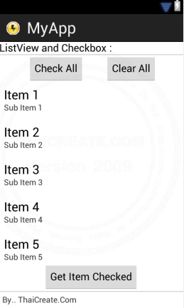 Android ListView and Checkbox Android ListView and Checkbox