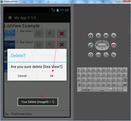 Android ListView and Buttons Command Android ListView and Buttons Command