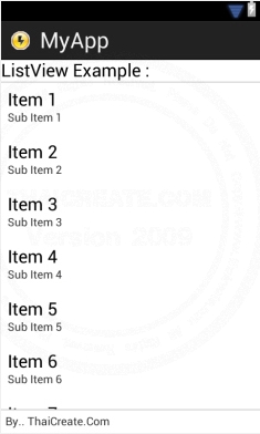 Android Gesture ListView Android Gesture ListView