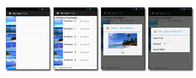 Android ListView and ImageView Image / Text in ListView Custom Layout ...
