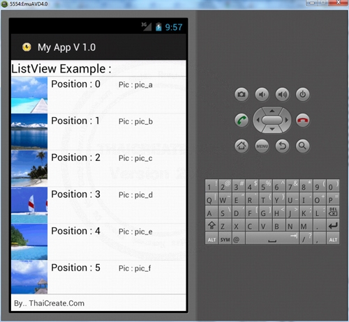 Android ListView and ImageView Android ListView and ImageView