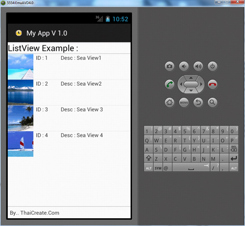 Android ListView and ImageView Android ListView and ImageView