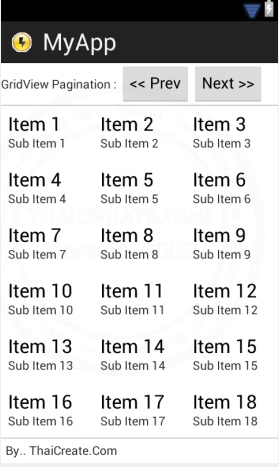 Android (ListView/GridView) get Result from Web Server and Paging Pagination Android (ListView/GridView) get Result from Web Server and Paging Pagination