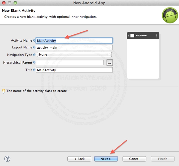 Android Mac Eclipse Create Project Run Emulator