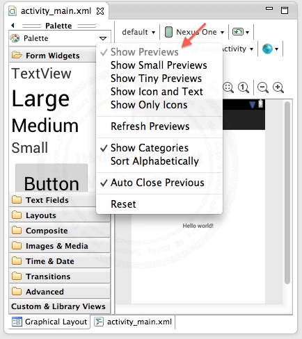 Android Mac Eclipse Create Project Run Emulator