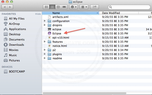 Install Eclipse Mac OS