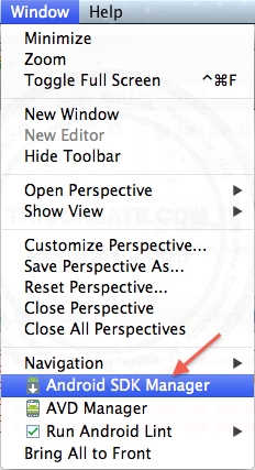 Android Mac Install Android  (ADT) Plugin and Android SDK