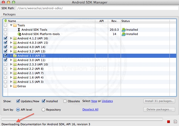 Android Mac Install Android  (ADT) Plugin and Android SDK