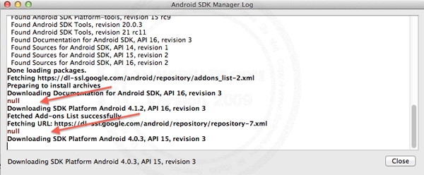 Android Mac Install Android  (ADT) Plugin and Android SDK