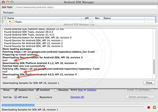 Android Mac Install Android  (ADT) Plugin and Android SDK