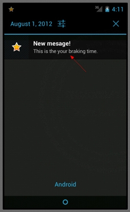 Ntification Android Android and Notifications (NOTIFICATION_SERVICE)