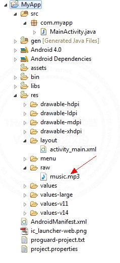 Android Play media mp3 Android Play media mp3