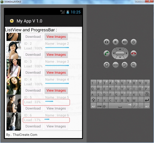 Android Multiple Download file in ListView and Show Progress unit percentage Android Multiple Download file in ListView and Show Progress unit percentage