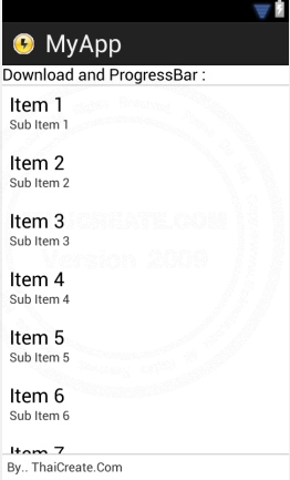 Android Loading JSON and ProgressBar/ProgressDialog