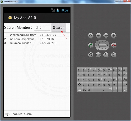 Android Search Display result Data from Web Server Android Search Display result Data from Web Server