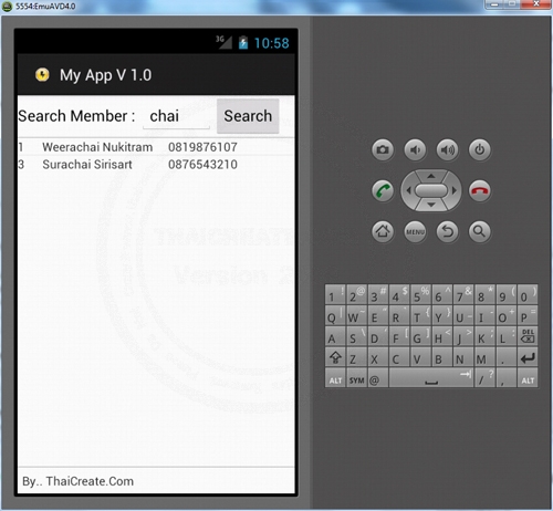 Android Search Display result Data from Web Server Android Search Display result Data from Web Server