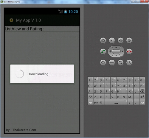 Android Rating (Vote) and ListView Part 1 Android Rating (Vote) and ListView Part 1