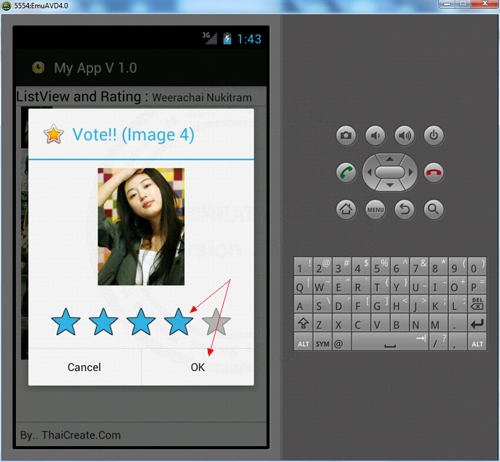 Android Rating (Vote) and ListView Part 2 (Member Login and Average Rating) Android Rating (Vote) and ListView Part 2 (Member Login and Average Rating)