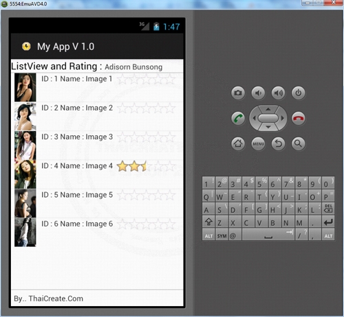 Android Rating (Vote) and ListView Part 2 (Member Login and Average Rating) Android Rating (Vote) and ListView Part 2 (Member Login and Average Rating)