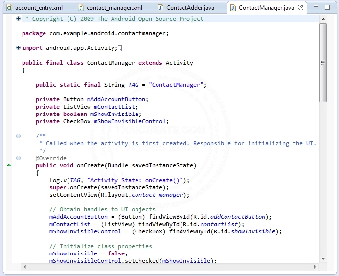 Android Sample Project ของ Android SDK ที่อยู่ใน Eclipse มีอะไรดีและน่า ...