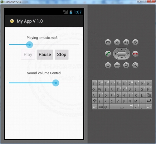 Android SeekBar Control Audio Sound Volume Android SeekBar Control Audio Sound Volume